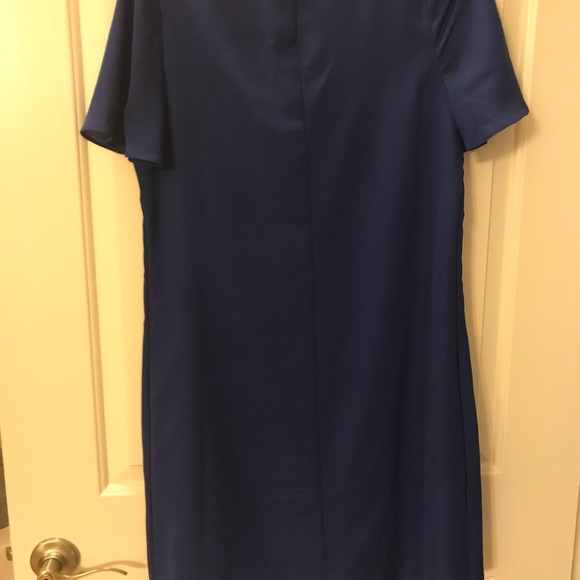 BCBG Short Sleeve Ruffle Swing Dress Sz S - Picture 2 of 6